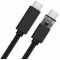 USB-C to Type-C Cable 5A 2m Black [45579]