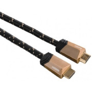 High Speed HDMI™ Cable, Plug-Plug, 8K, Ethernet, Fabric, Gold-plated, 1.5 m