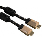 High Speed HDMI™ Cable, plug - plug, ferrite, metal, Ethernet, 5.0 m