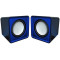Колонки 2.0 Surveyor 6W, USB, blue 41584