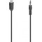 Audio Cable, USB-C Plug - 3.5 mm Jack Plug, Stereo, 0.75 m