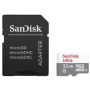 Карта памяти 32GB SanDisk Ultra® microSDHC + SD Adapter 100MB/s Class 10 UHS-I