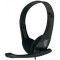 Freestyle Hi-Fi Stereo Headset + Mic Black [43085]