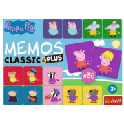 Trefl 02270 Game - Memos classic&plus Peppa Pig