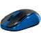 Wireless Mouse Genius NX-8008S, 1200 dpi, 3 buttons, Ambidextrous, Silent, BlueEye, 1xAA, Black/Blue