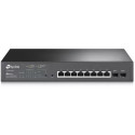 .8-port Gigabit  Smart PoE Switch, TP-LINK TL-SG2210MP, with 2 SFP Slots , steel case, 150W Budget