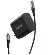 Wall Charger CHOETECH, Q5004 Type C to Lightning PD20W, Black