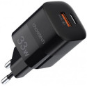 Wall Charger CHOETECH, PD5006 A+C dual port 33W, Black
