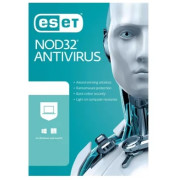 ESET NOD32 Antivirus For 1 year. For protection 5 objects. (or renewal for 20 months), Card