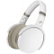 Bluetooth Sennheiser HD 450BT, White, 18—22000Hz, SPL:108dB, Dual omnidirectional microphones