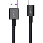 Cable USB - Type-C, 66W, 1m, Baseus Superior Black  CATYS-01