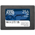 2,5" SSD 256GB Patriot P220, SATAIII, Sequential Read: 550MB/s, Sequential Write: 490MB/s, 4K Random Read: 40K IOPS, 4K Random Write: 50K IOPS, SMART, TRIM, 7mm, TBW: 120TB, Phison S12 Controller, 3D NAND TLC