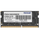 16GB DDR4-3200 SODIMM  PATRIOT Signature Line, PC25600, CL22, 2 Rank, Double-sided module, 1.2V