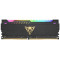 8GB DDR4-3600 VIPER (by Patriot) STEEL Performance RGB Sync, PC28800, CL20, 1.35V, Custom Design Aluminum HeatShiled, 5 Customizable Lightning Zones, Intel XMP 2.0 Support, Black w/ Golden Viper Logo
