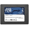 2,5" SSD 2.0TB Patriot P210, SATAIII, Sequential Read: 520MB/s, Sequential Write: 430MB/s, 4K Random Read: 50K IOPS, 4K Random Write: 50K IOPS, SMART, TRIM, 7mm, TBW: 960TB, SMI 2259XT Controller, 3D NAND TLC
