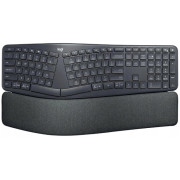 Wireless Keyboard Logitech ERGO K860, Curved keyframe, Split layout, US Layout, 2xAAA, 2.4/BT