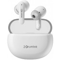 Wireless Earphones A4tech B25, 10 mm driver, 32 Ohm, 102db, Bluettoth 5.2, 40/380 mAh,IPX4, White