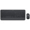 Wireless Keyboard & Mouse Logitech MK650 for Business, US Layout, 2.4/BT, 1xAA/2xAA, Graphite