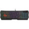 Gaming Keyboard Bloody B135N, Keycap Double-Shot, Splash Resistance, FN Keys, Backlight, Black, USB