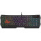 Gaming Keyboard Bloody B135N, Keycap Double-Shot, Splash Resistance, FN Keys, Backlight, Black, USB