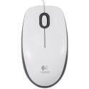Logitech M100 Optical Mouse, White, USB EMEA-914