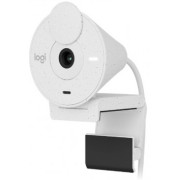 Logitech Brio 300 Full HD webcam, 1080p with auto light correction, noise-reducing mic, and USB-C-  OFF-WHITE - USB - EMEA28-935