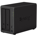 SYNOLOGY  DS723+, 2-bay, AMD Ryzen 2-core 2.6-3.1Ghz, 1x2Gb+1Slot, 2x1GbE, 2xM.2 NVMe