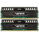 16GB (Kit of 2*8GB) DDR3-1866  VIPER 3 (by Patriot) Black Mamba Edition, PC15000, CL10, 1.5V, XMP 1.3 Support, Anodized Aluminum HeatSpreader, Black