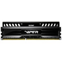 8GB DDR3-1600  VIPER 3 (by Patriot) Black Mamba Edition, PC12800, CL10, 1.5V, XMP 1.3 Support, Anodized Aluminum HeatSpreader, Black