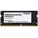 32GB DDR4-3200 SODIMM  PATRIOT Signature Line, PC25600, CL22, 2 Rank, Double-sided module, 1.2V