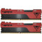 64GB (Kit of 2x32GB) DDR4-3200 VIPER (by Patriot) ELITE II, Dual-Channel Kit, PC25600, CL18, 1.35V, Red Aluminum HeatShiled with Black Viper Logo, Intel XMP 2.0 Support, Black/Red