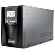 Gembird EnerGenie UPS, 2000 VA / 1600W pure sine wave, LCD display, 2 x Schuko + 3 x C13 outputs, USB, black