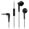 Earphones Panasonic RP-TCM55GC-K Black, Mic, 4pin 1*mini-jack 3.5mm