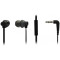 Earphones Panasonic RP-TCM130GEK Black, Mic, 4pin 1*mini-jack 3.5mm