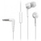 Earphones Panasonic RP-TCM115GCW White, Mic, 4pin 1*mini-jack 3.5mm