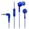 Earphones Panasonic RP-TCM115GCA Blue, Mic, 4pin 1*mini-jack 3.5mm