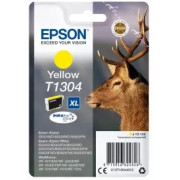 Ink Cartridge Epson Singlepack T1304 DURABrite Ultra Ink, Yellow, C13T13044012