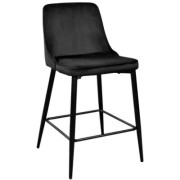 Барный стул Deco Bar Clasic Small Black, Black legs