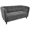 Диван Deco W310G Velvet Dark Grey *14 Catifea