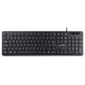 Gembird KB-MCH-04-RU, Slimline keyboard with "chocolate" type keys, 104 pcs, USB