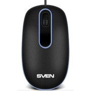 Mouse SVEN RX-90, Optical, 1000 dpi, 3 buttons Black
