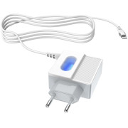HOCO C75 Imperious dual port charger (Lighting) (EU) white