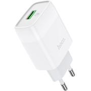 HOCO C72Q Glorious single port QC3.0 charger (EU) White
