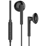 HOCO M53 Exquisite sound wired earphones with mic Black