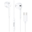 HOCO M80 Original series earphones for Type-C display White