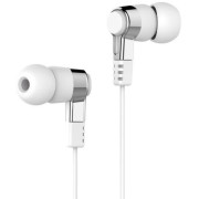 HOCO M52 Amazing rhyme universal wired earphones with mic White