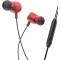HOCO M87 String wired earphones with with microphone Red