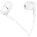 HOCO M99 Celestial universal earphones with microphone White
