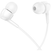 HOCO M99 Celestial universal earphones with microphone White