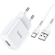 HOCO N9 Especial single port charger set Type-C White